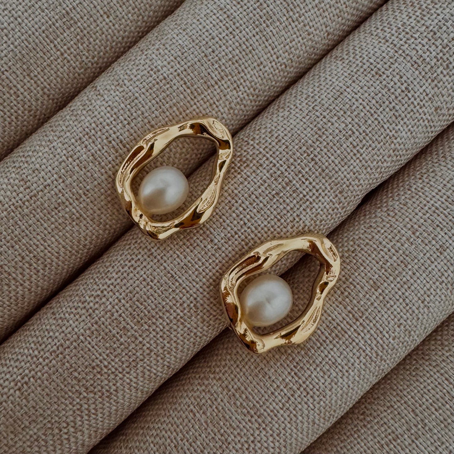 Dainty stud earrings