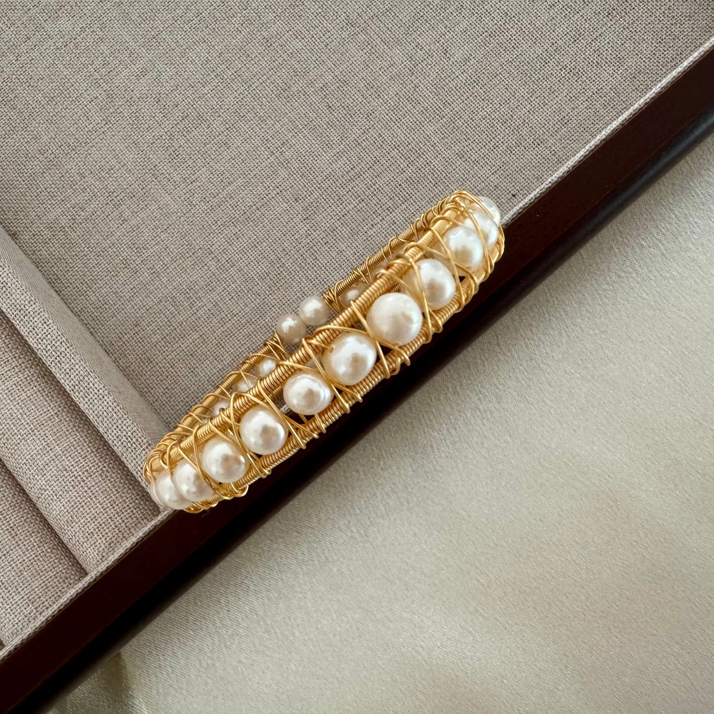 Freshwater Pearl Bangle