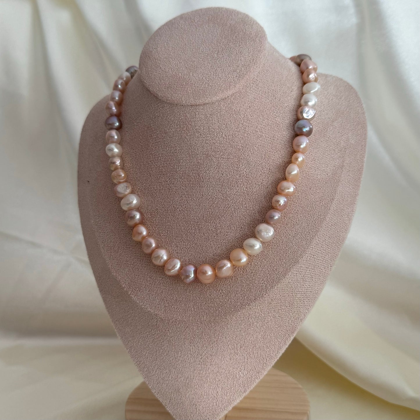Radiant Harmony Pearl Necklace
