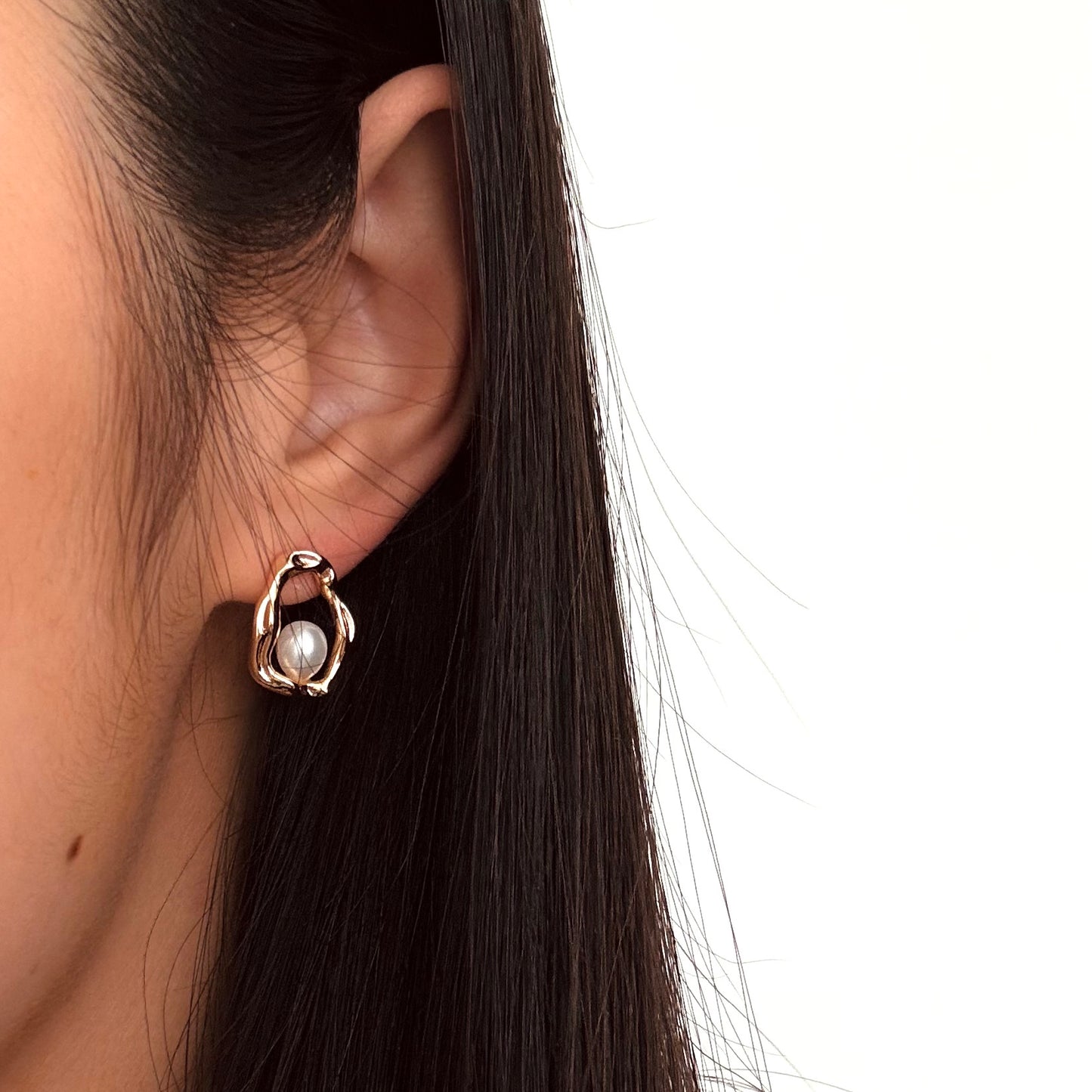 Dainty stud earrings