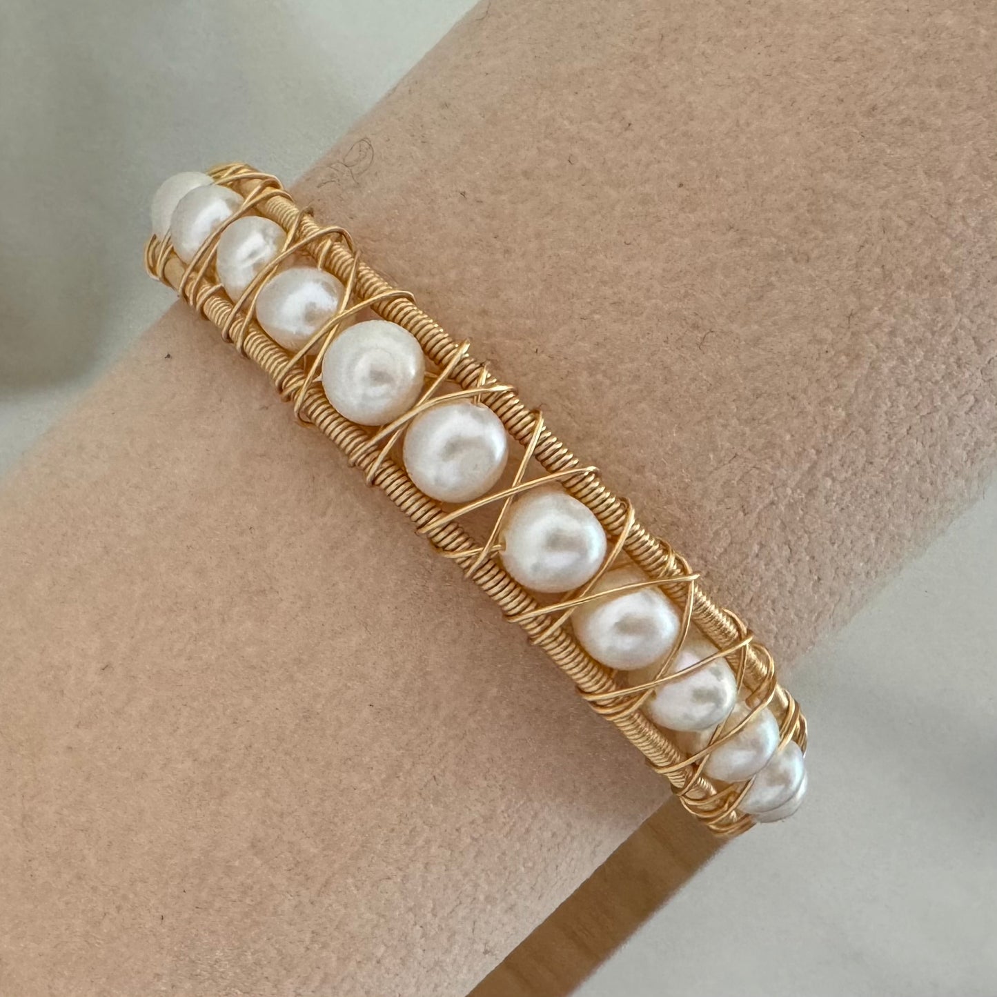 Freshwater Pearl Bangle