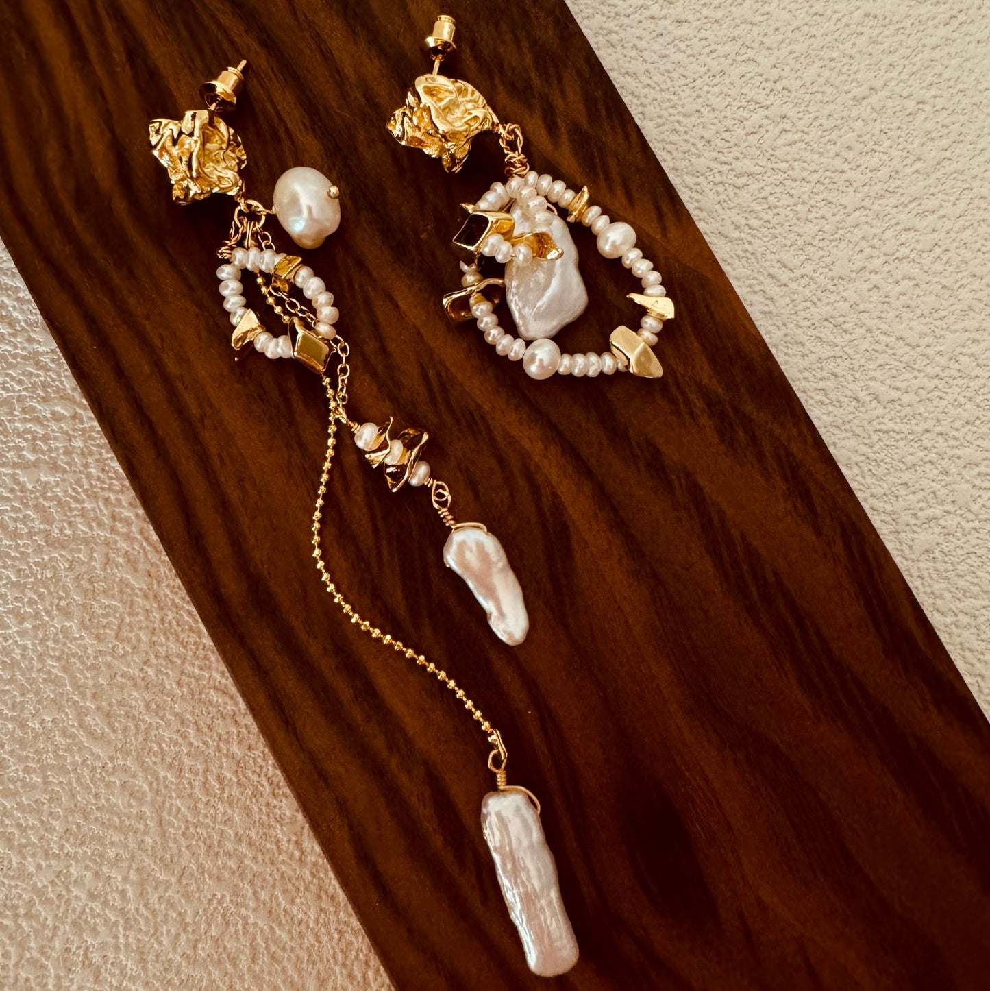 Genuine Freshwater Pearl Drop Earrings