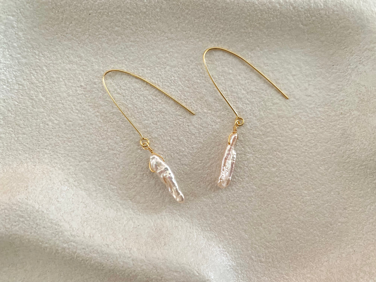 Jasmine Pearls Drop Earrings