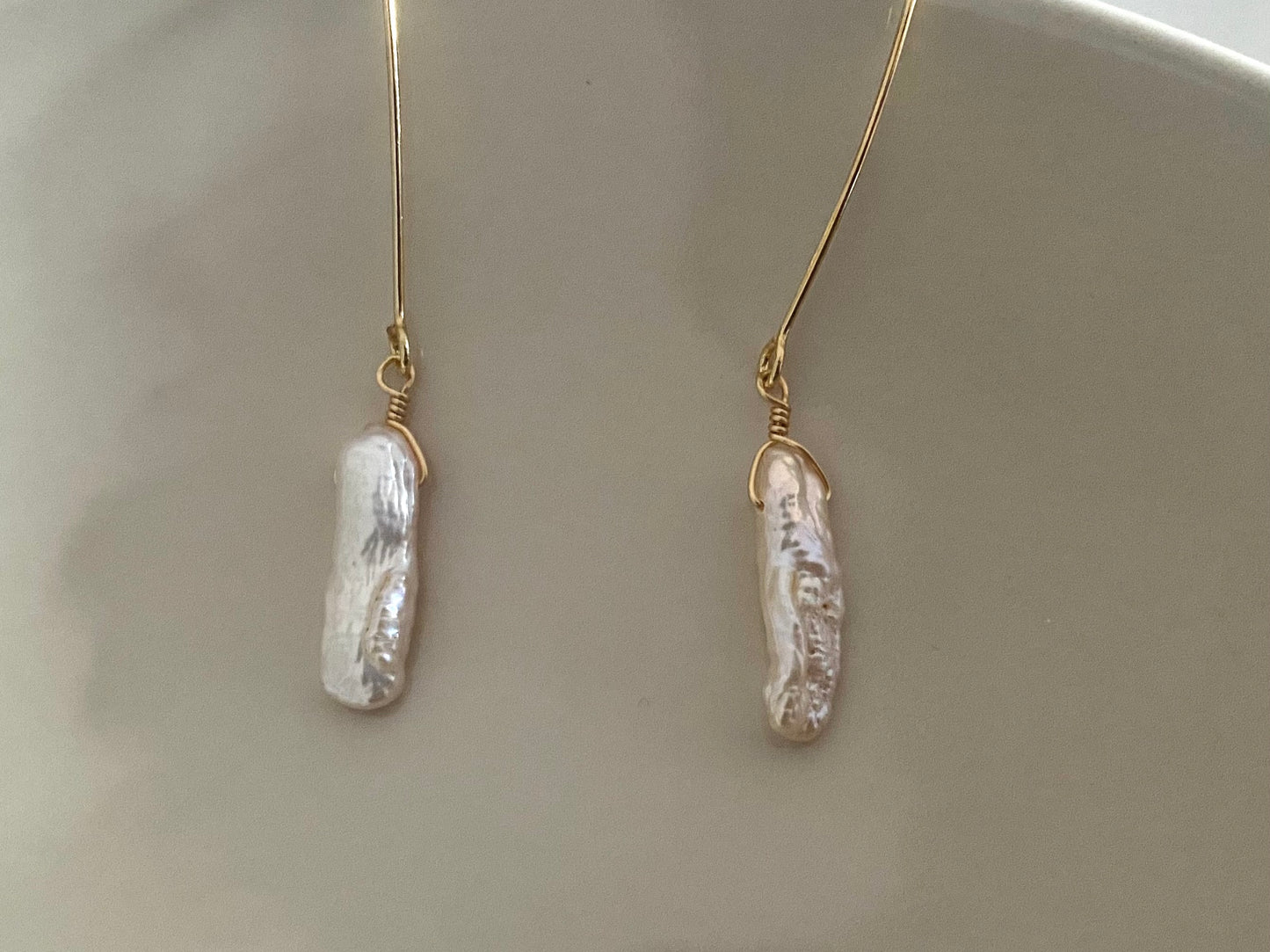 Jasmine Pearls Drop Earrings