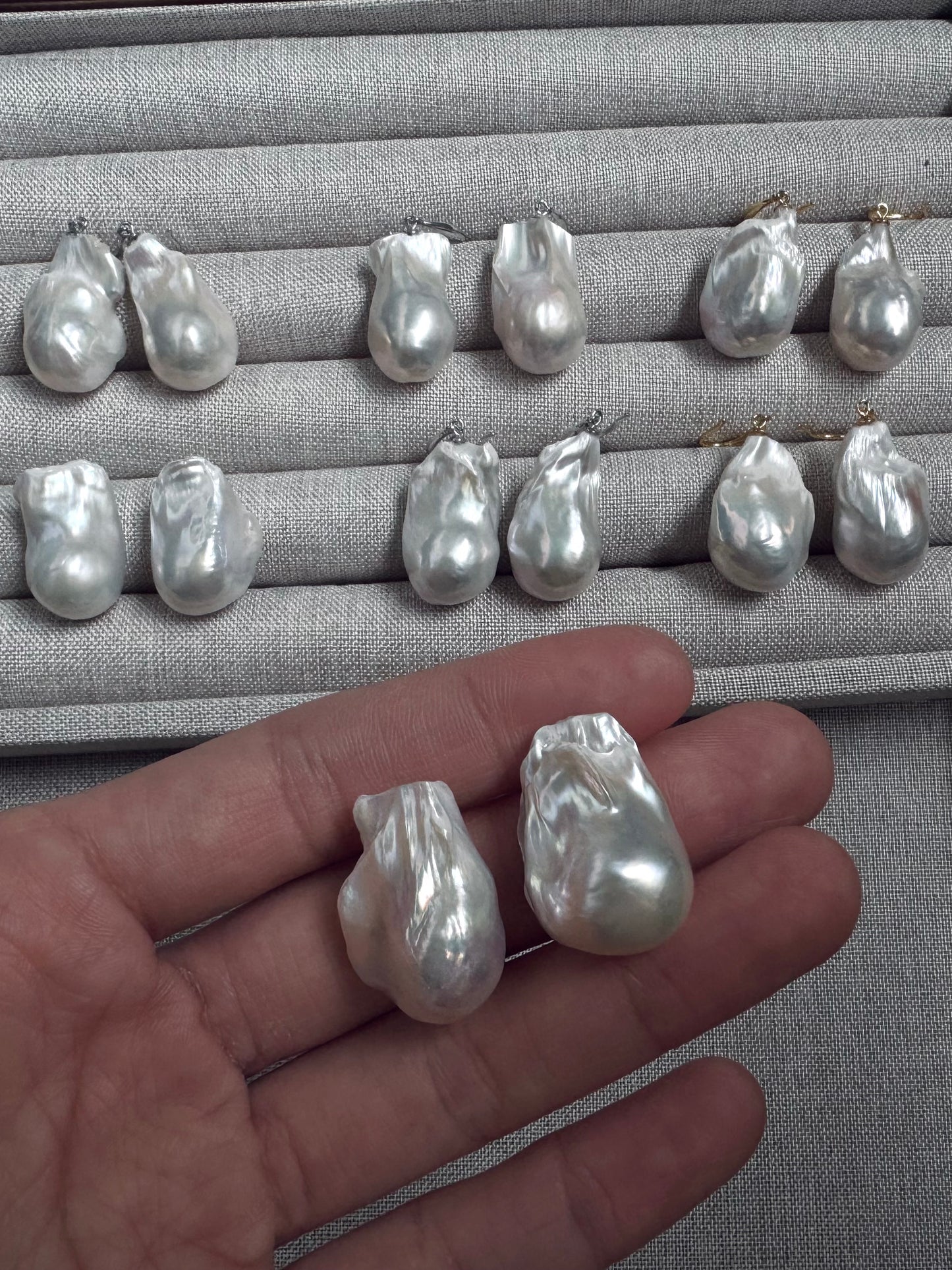 Baroque Pearls Drop Earrings