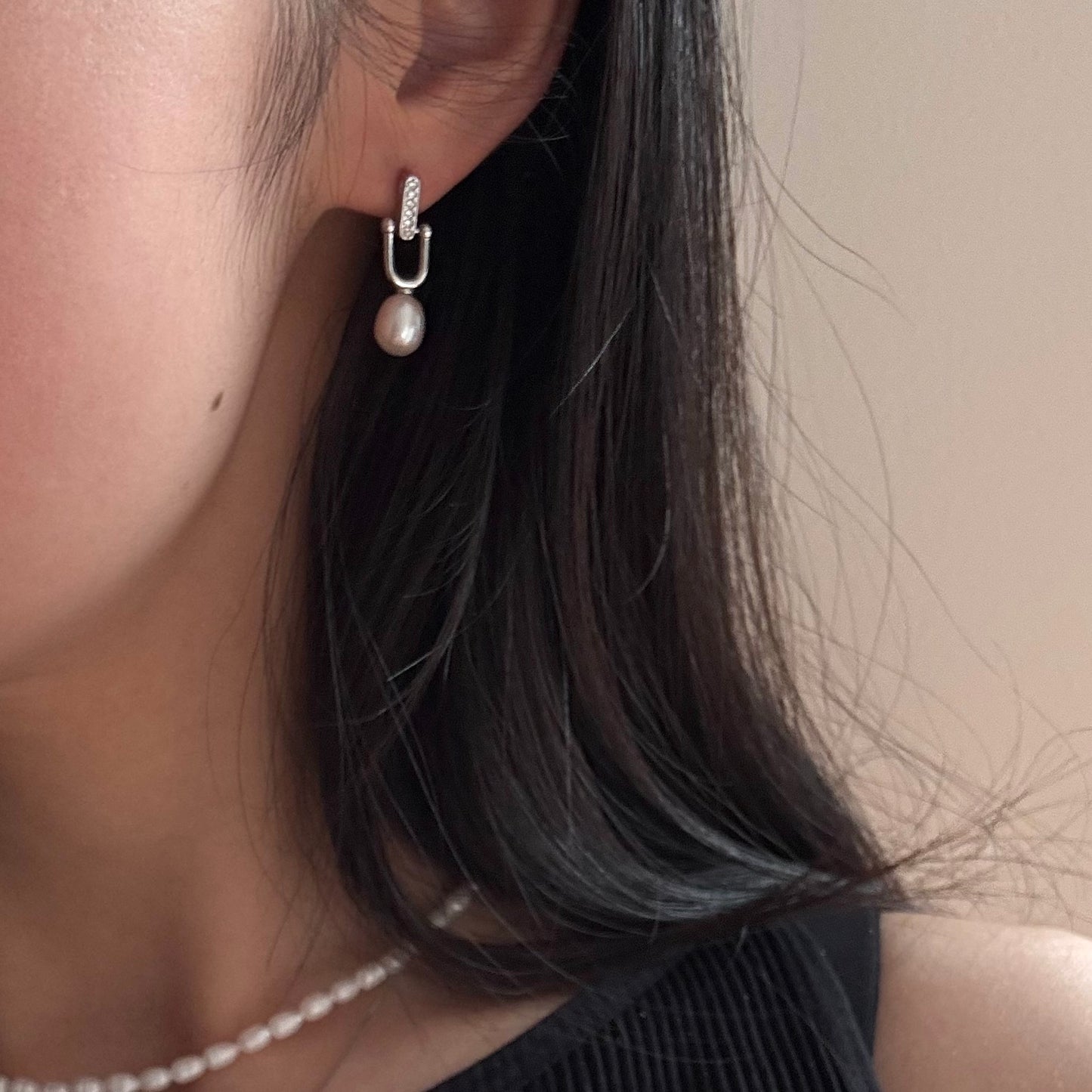 Freshwater Pearl dangle earrings