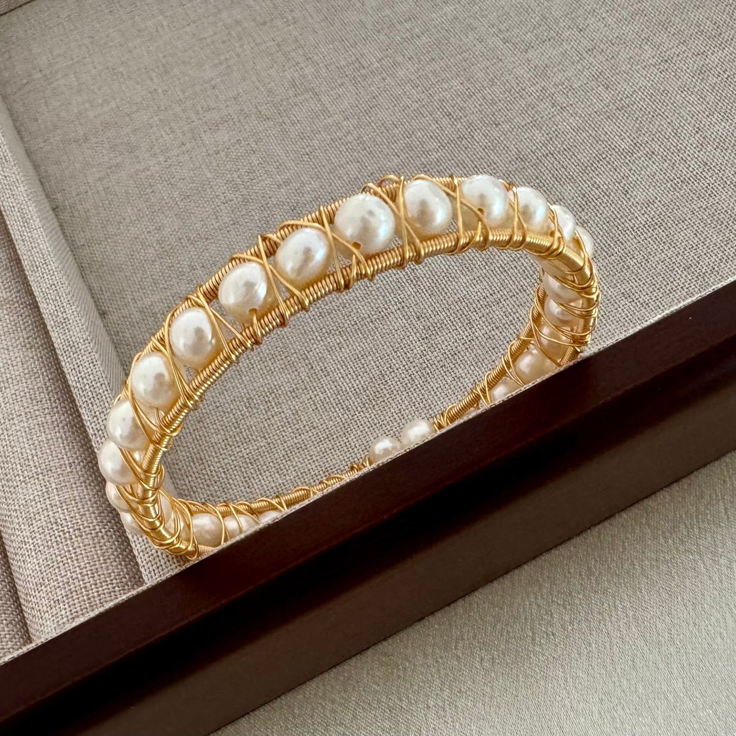 Freshwater Pearl Bangle