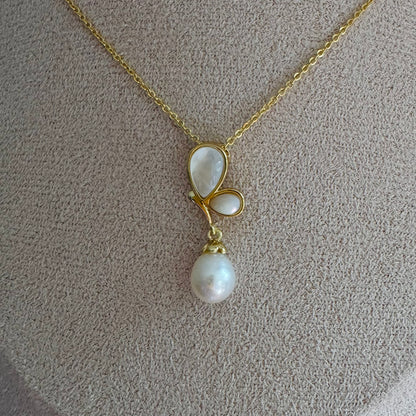 Genuine Freshwater Pearl Pendant Necklace