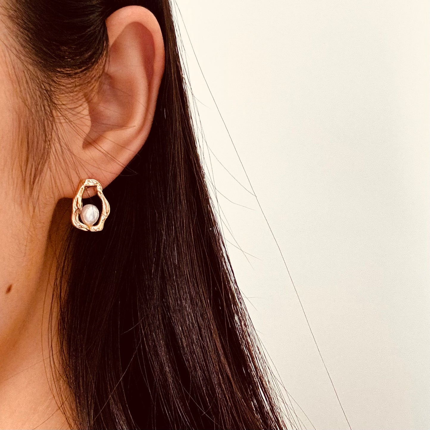 Dainty stud earrings