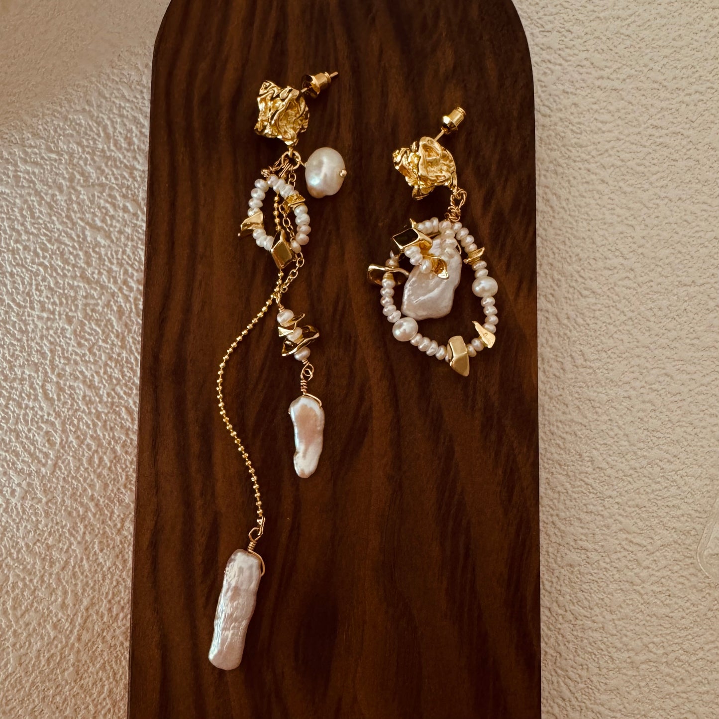 Genuine Freshwater Pearl Drop Earrings