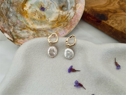Moonlit Opulence Baroque Earring Drops