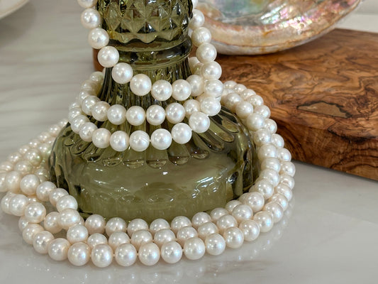 9-10mm Classic Freshwater Pearl Necklace