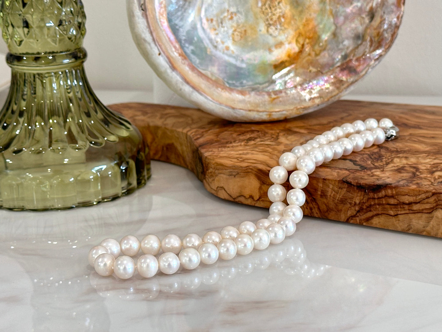 9-10mm Classic Freshwater Pearl Necklace