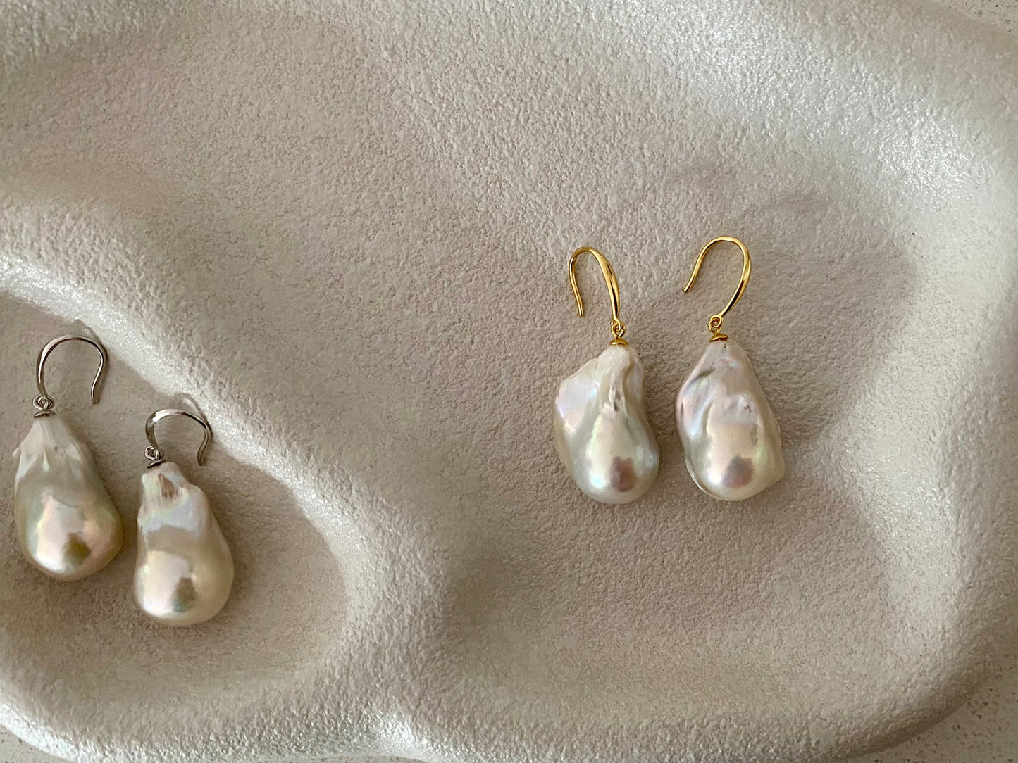 Baroque Pearls Drop Earrings