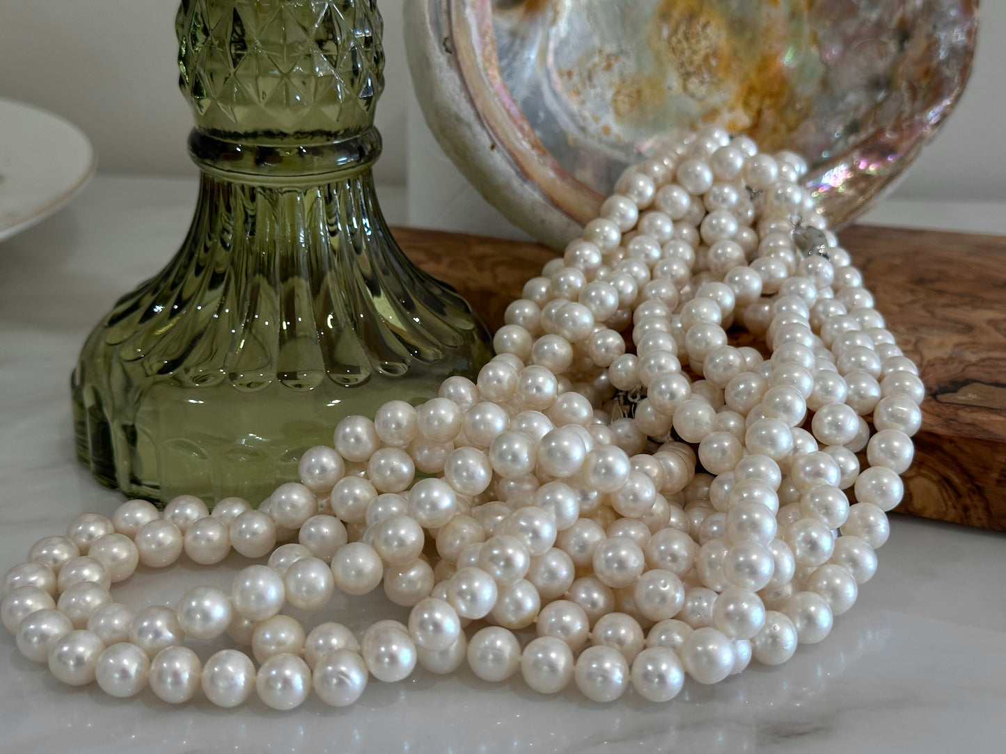 9-10mm Classic Freshwater Pearl Necklace