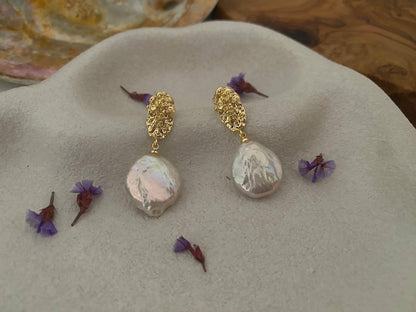 Celestial Harmony Baroque Earring Drops