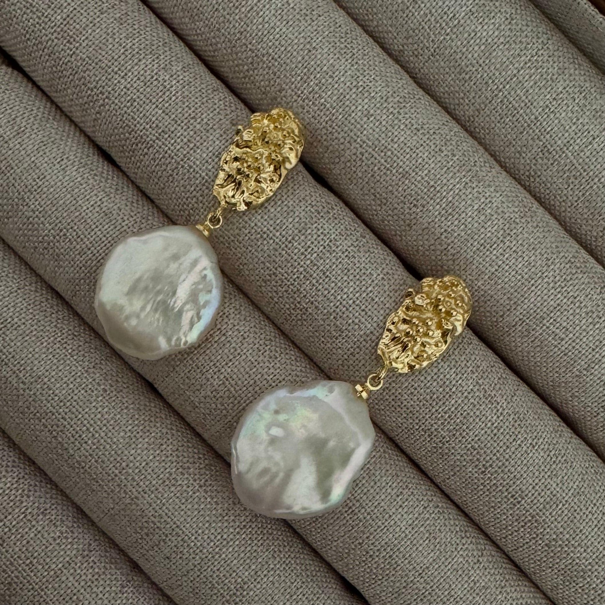 Celestial Harmony Baroque Earring Drops