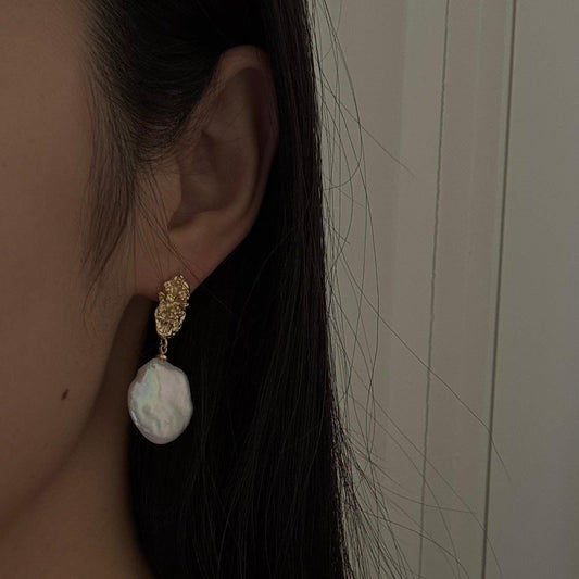 Celestial Harmony Baroque Earring Drops